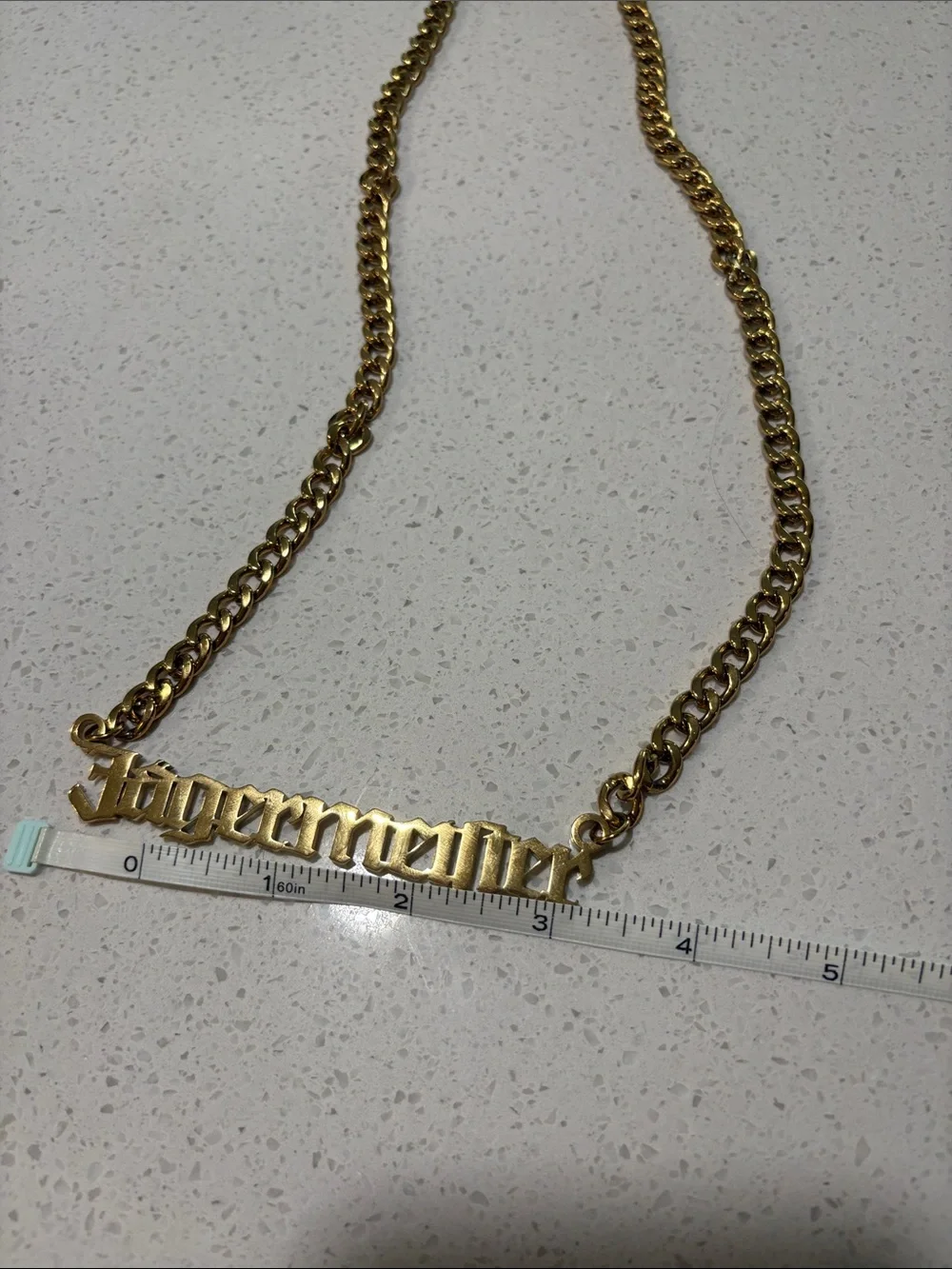 Jagermeister Limited Edition Chain with brand pendant